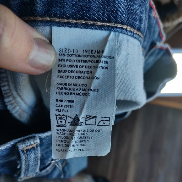 Tommy Hilfiger Jeans Women's Size 10 Low Rise Boot Cut - Picture 5 of 7